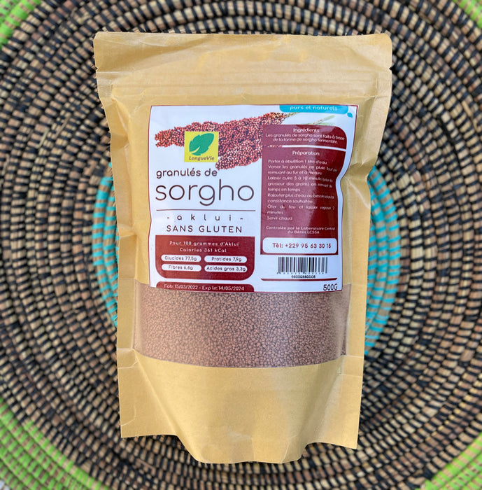 Farine de Sorgho - mil rouge- (1 Kg)