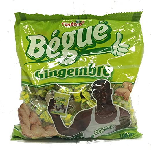 Bonbon Gingembre - marque Bégué du Sénégal 🇸🇳(Le paquet)