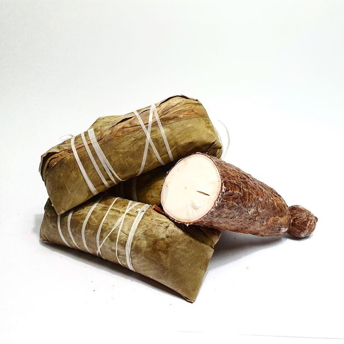 Chikwangue sous vide (lot de 2 bâtons x 500g) - kwanga - bâton de manioc - bâton haricot