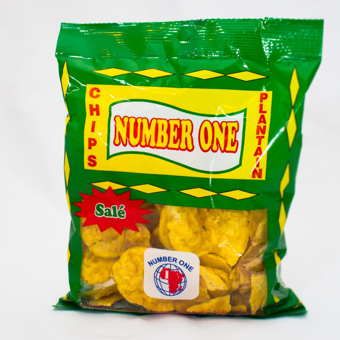 Chips de Banane Plantain -salé  🍌(Lot de 3 sachets X 85g)