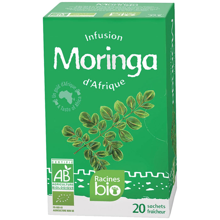 Infusion BIO de moringa (boîte de 20 sachets à infuser)