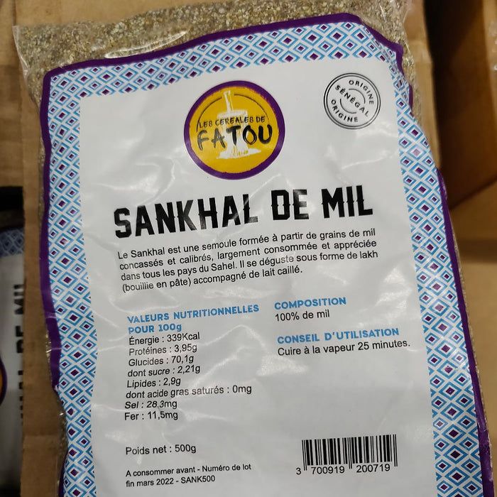 Grains de Mil Sankhal (500g)